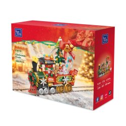 PANTASY - Train de Noel - Bloc de Construction 588 pcs