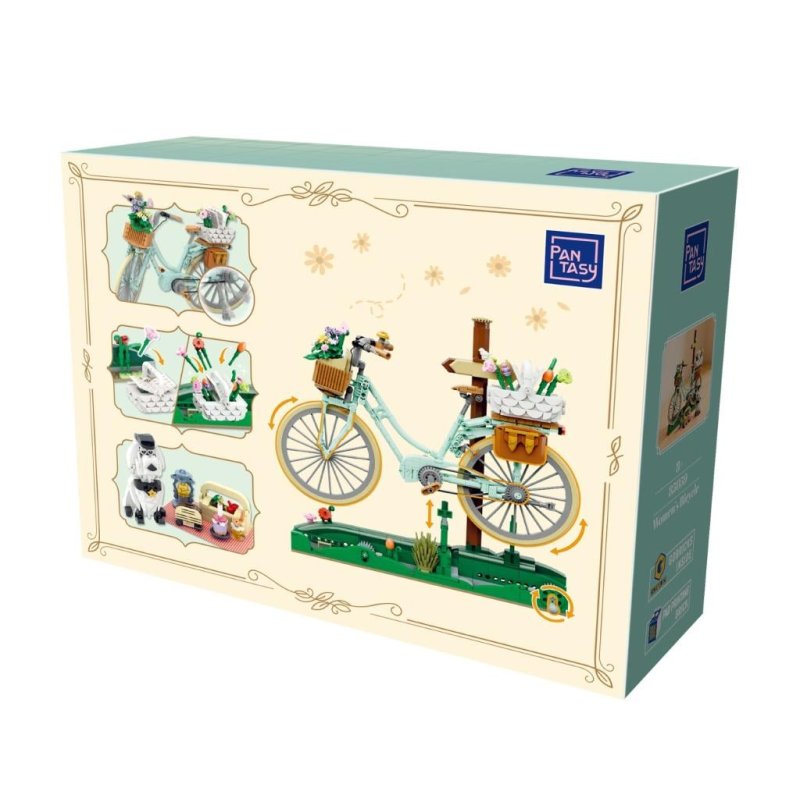 PANTASY - Pique-nique printanier à vélo -Bloc de Construction 1079 pcs