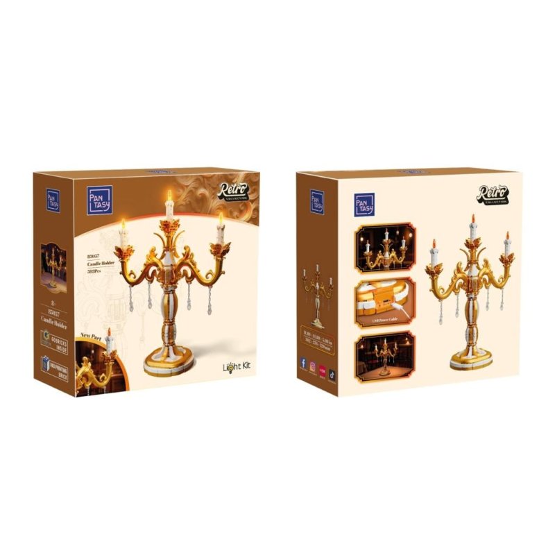 PANTASY - Porte Bougie - Bloc de Construction 593 pcs