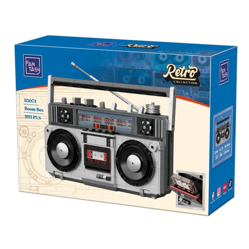 PANTASY - Boombox - Bloc de Construction 993 pcs