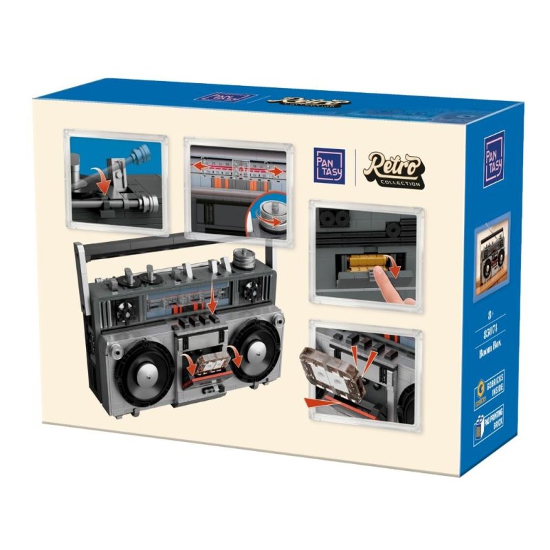 PANTASY - Boombox - Bloc de Construction 993 pcs