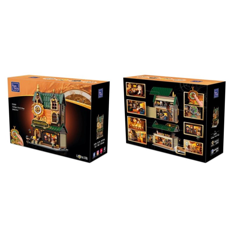PANTASY - Magasin horlogerie ancienne - Bloc de Construction 2768 pcs