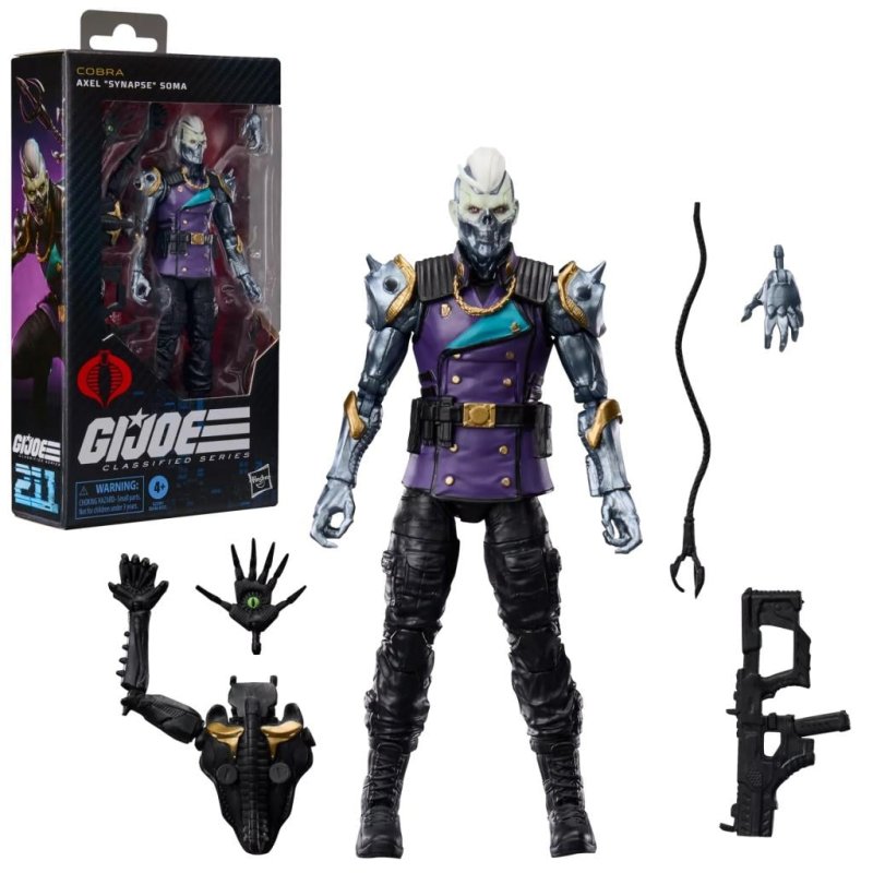 GI JOE - Axel "Synapse" Soma - Figurine Classified Series 15cm