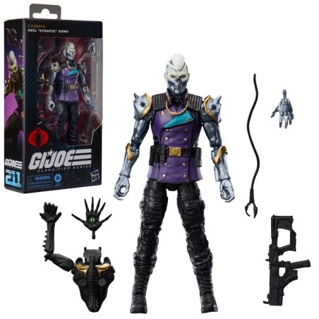 GI JOE - Axel "Synapse" Soma - Figurine Classified Series 15cm