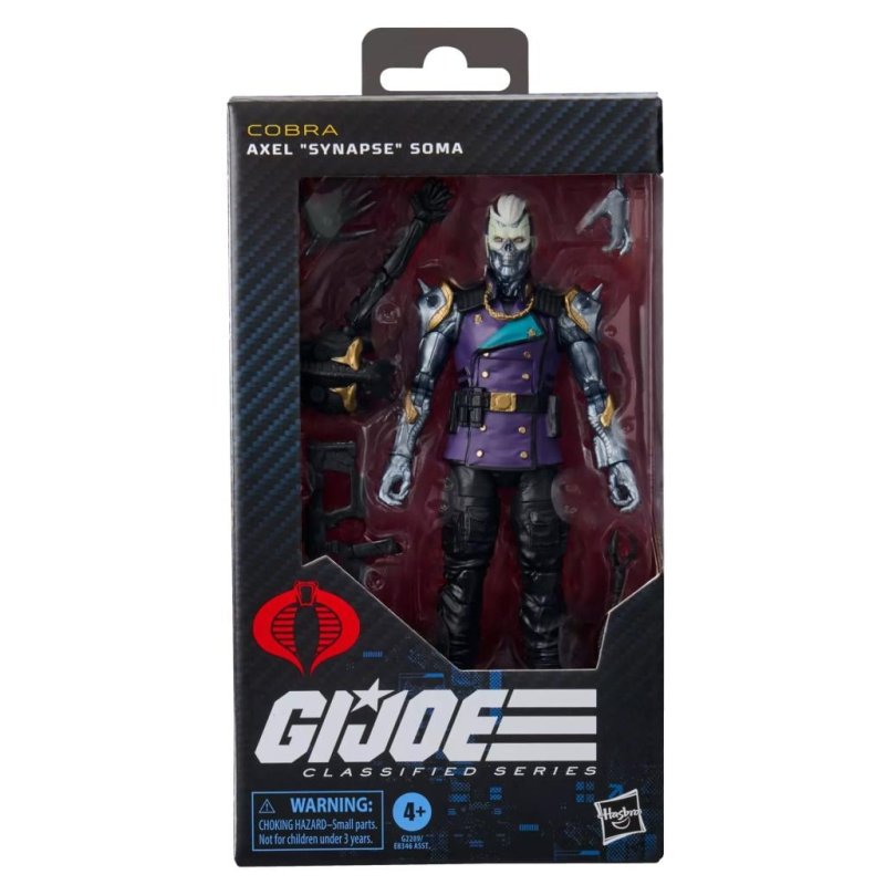 GI JOE - Axel "Synapse" Soma - Figurine Classified Series 15cm