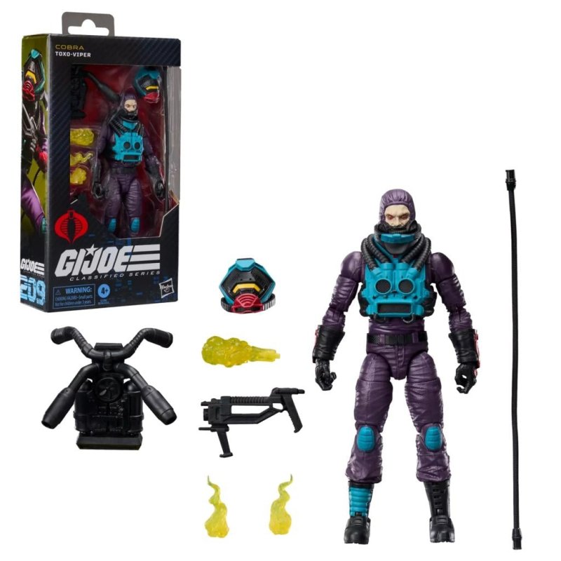GI JOE - Toxo-Viper - Figurine Classified Series 15cm
