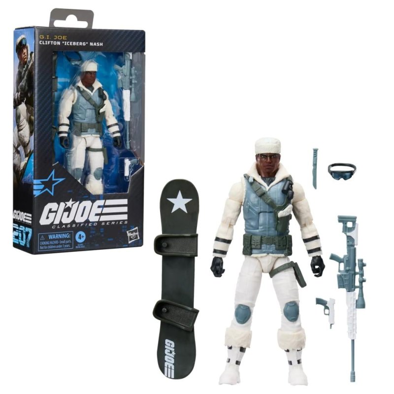 GI JOE - Clifton "Iceberg" Nash - Figurine Classified Series 15cm