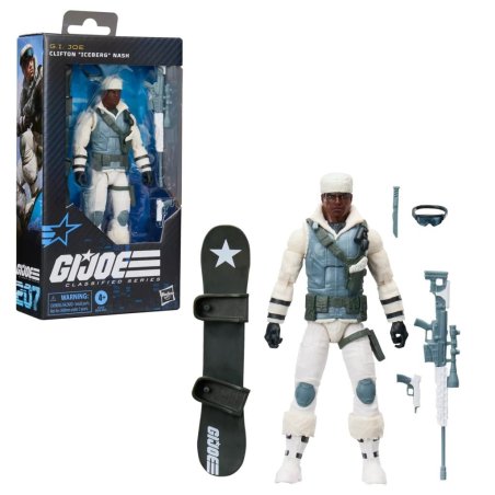 GI JOE - Clifton "Iceberg" Nash - Figurine Classified Series 15cm