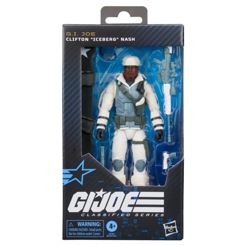 GI JOE - Clifton "Iceberg" Nash - Figurine Classified Series 15cm
