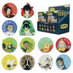 AVATAR LE DERNIER MAITRE DE L'AIR - Mystery Box de 12 Pin's