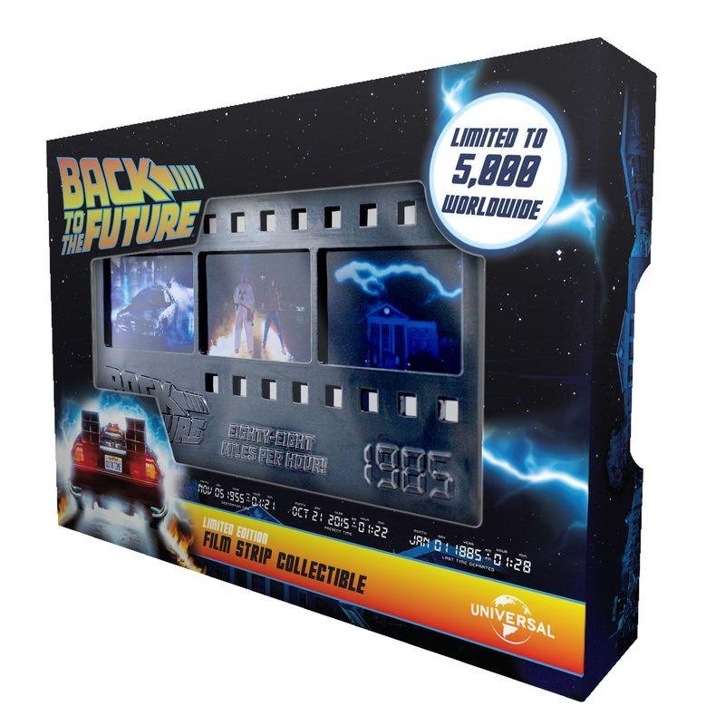 RETOUR VERS LE FUTUR - Bande de film Métallique de Collection