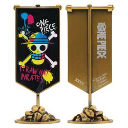 ONE PIECE - Straw Hat Pirates Metal Banner - Replique Edition Limité
