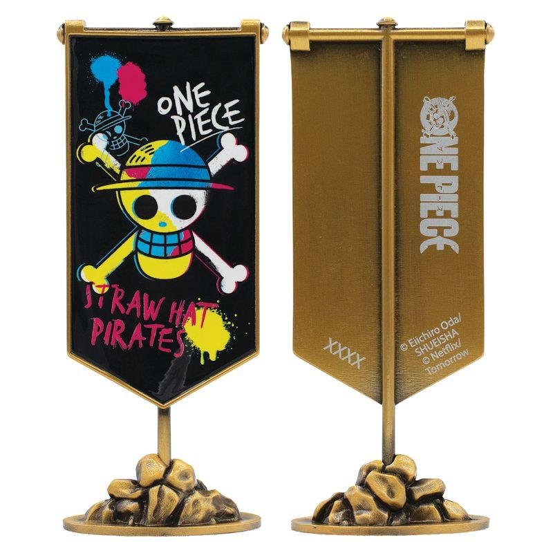 ONE PIECE - Straw Hat Pirates Metal Banner - Replique Edition Limité