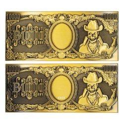 ONE PIECE - 10000 World Berry Banknote - Replique Edition Limitée