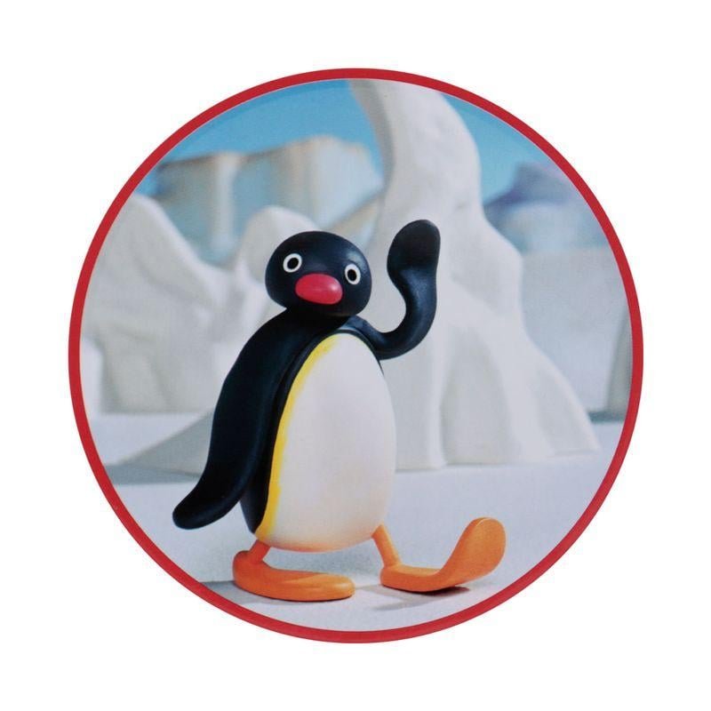 PINGU - 4 Dessous de Verres Gravés en Métal
