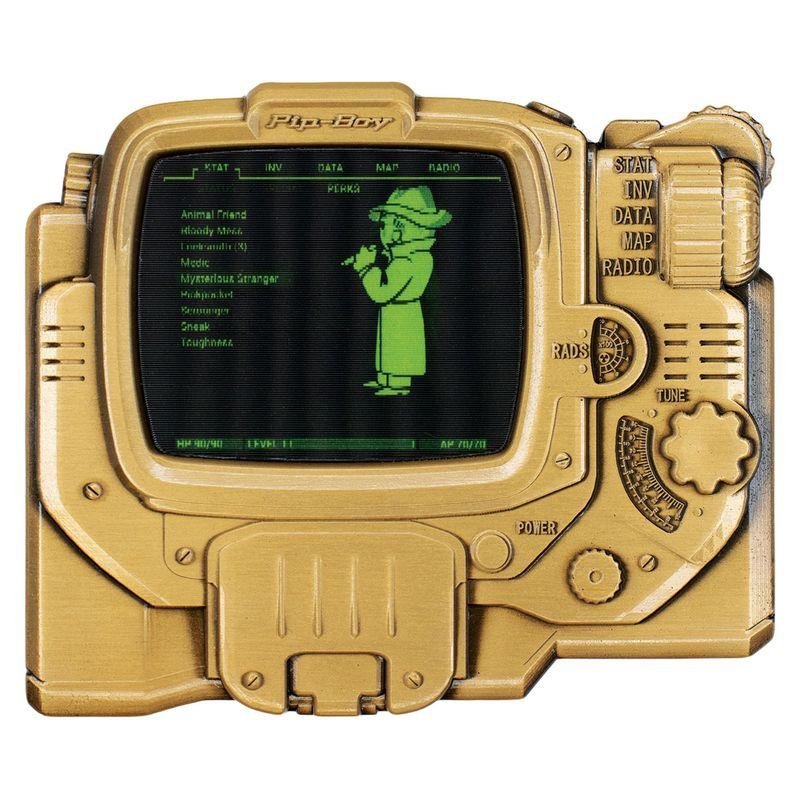 FALLOUT - Pip-Boy Lenti. "Mysterious Stranger" -Lingot Edition Limitée