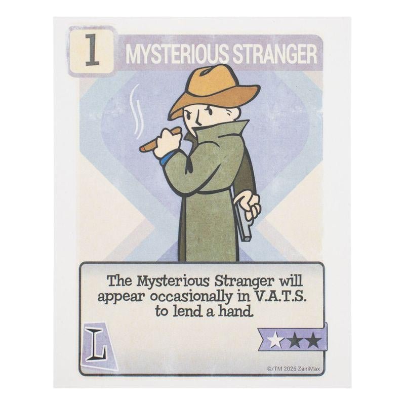 FALLOUT - Pip-Boy Lenti. "Mysterious Stranger" -Lingot Edition Limitée