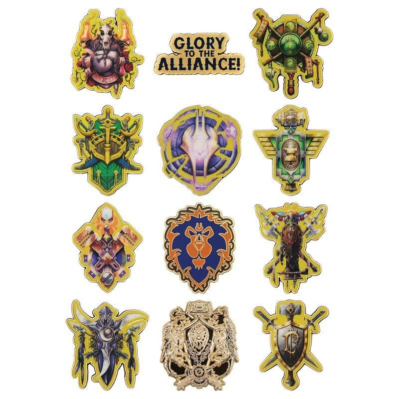 WORLD OF WARCRAFT - Alliance - Mystery Box de 12 Pin's