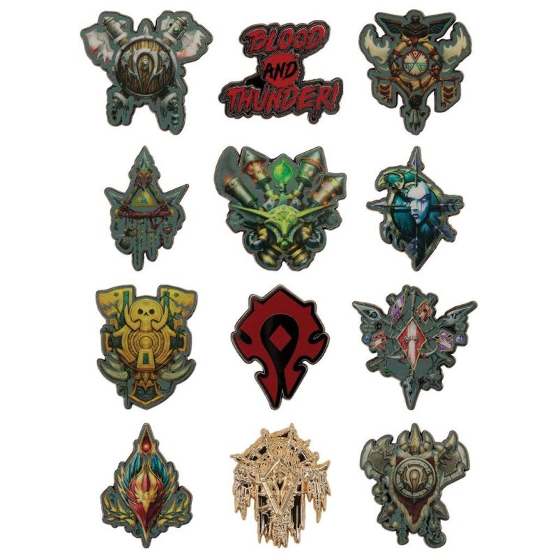 WORLD OF WARCRAFT - Horde - Mystery Box de 12 Pin's