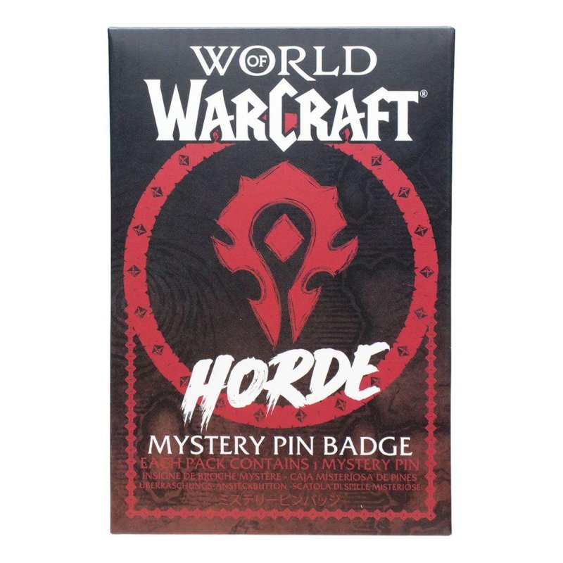 WORLD OF WARCRAFT - Horde - Mystery Box de 12 Pin's