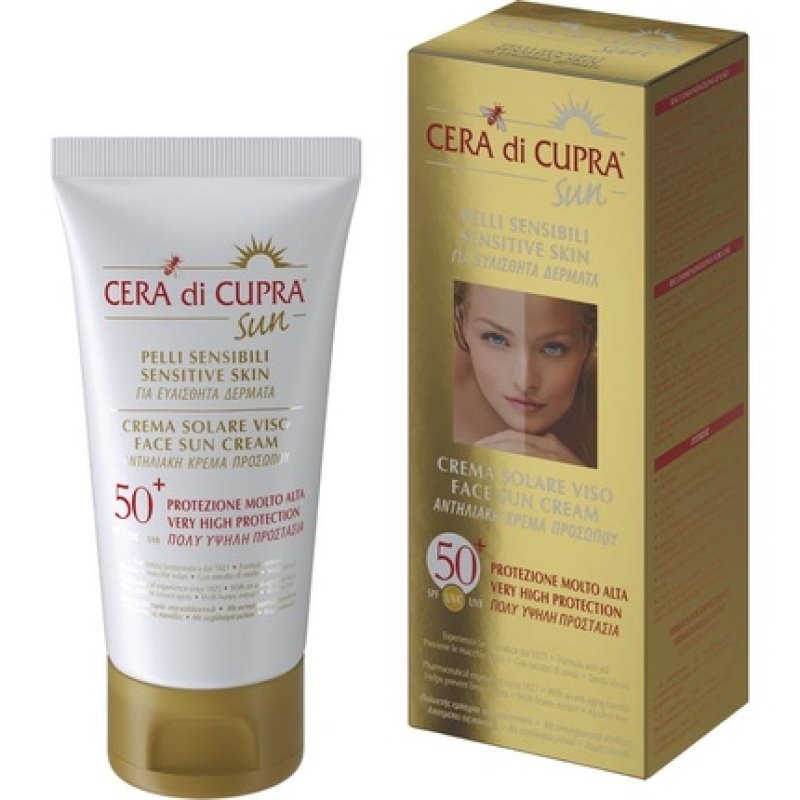 CdC Sun face cream SPF 50 - tube 75 ml