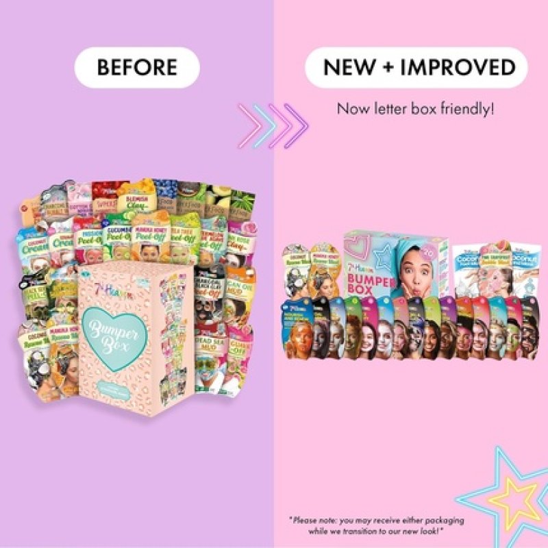7th Heaven Bumper Box Face Mask Gift Set
