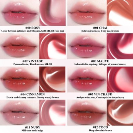 Bbia Glow Tint Lip Plumping Volumizing Glossy & Glowy Lip Stain