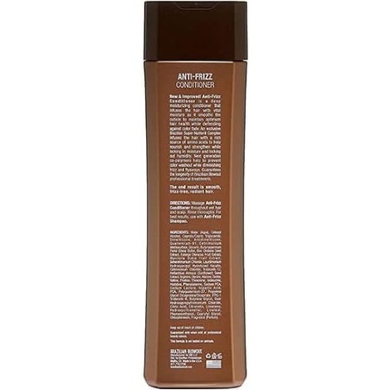 Brazilian Blowout Acai Antifrizz Conditioner for Unisex 12 Oz
