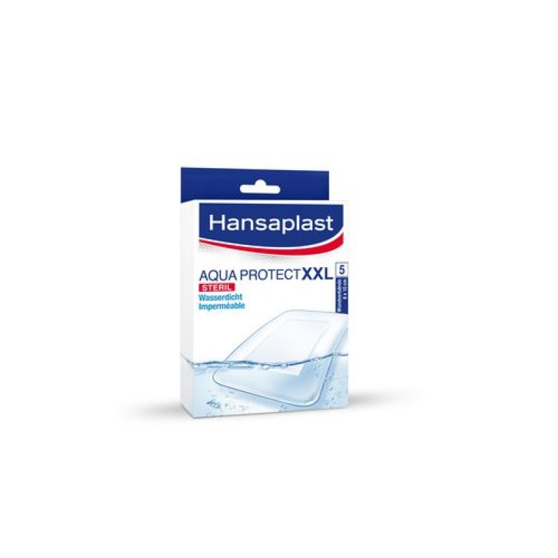 Hansaplast 48628-00000 pansement adhésif 8 x 10 cm 5 pièce(s)