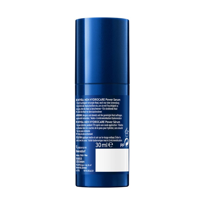 NIVEA MEN Hydrocare Power Serum Sérum visage 30 ml Hommes All ages