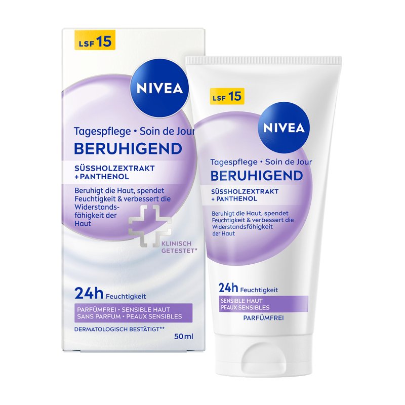 NIVEA Soothing SPF 15 Day cream Face, Neck All ages 50 ml
