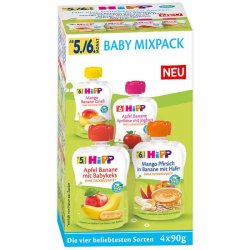Hipp Squeeze Pouch Mix Pack Baby Food