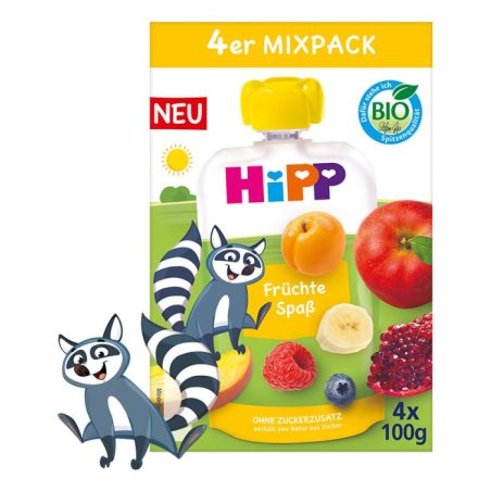 HiPP DA42535 Jus et smoothies pour bébé Smoothie pour bébé 100 ml Multi fruits