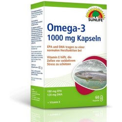 Sunlife Omega 3 1000mg Capsules