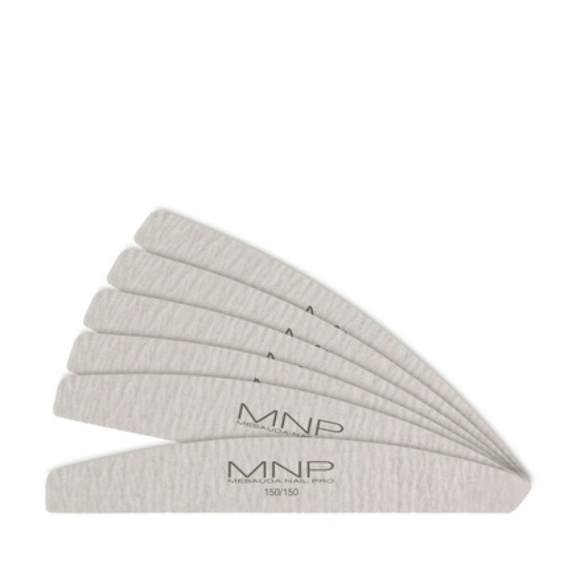 My Nail Pro Zebra Arch File Green 150150 6 Pieces Medium Coarse File