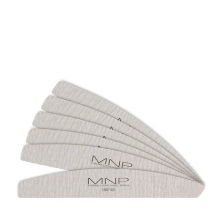 My Nail Pro Zebra Arch File Green 150150 6 Pieces Medium Coarse File