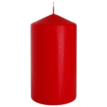 Bispol Candle Cylinder Sw80150030 Red