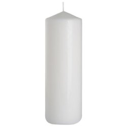 Bispol Candle Cylinder Sw80250090 White 0813