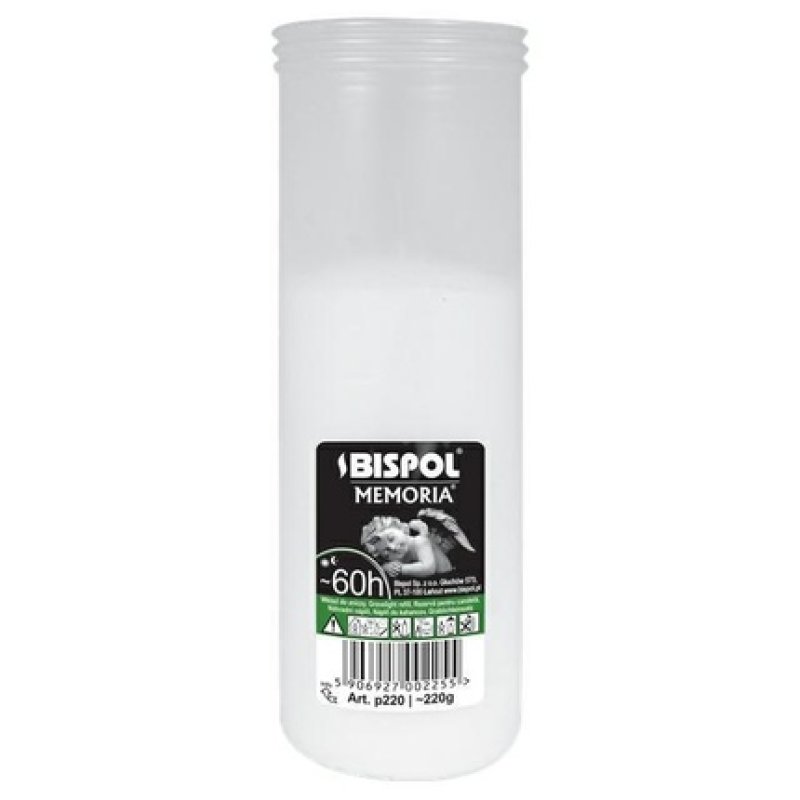 Bispol Ognik P220 Candle Insert 60 Hours Burn Time