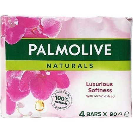 Colgate & Palmolive Palmolive Luxurious Softness Soap Bar 90g X 4