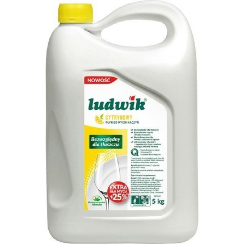 Inco Veritas Ludwik Dishwashing Liquid 5l Lemon