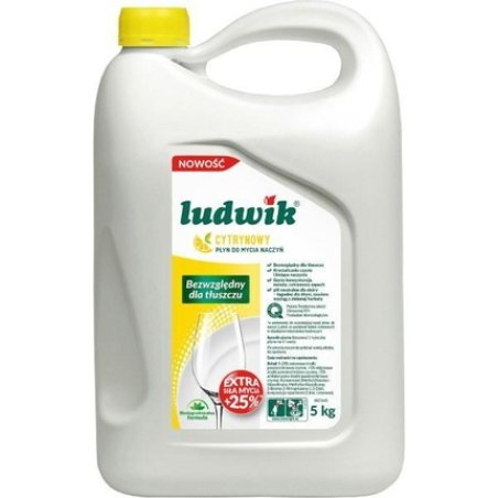 Inco Veritas Ludwik Dishwashing Liquid 5l Lemon