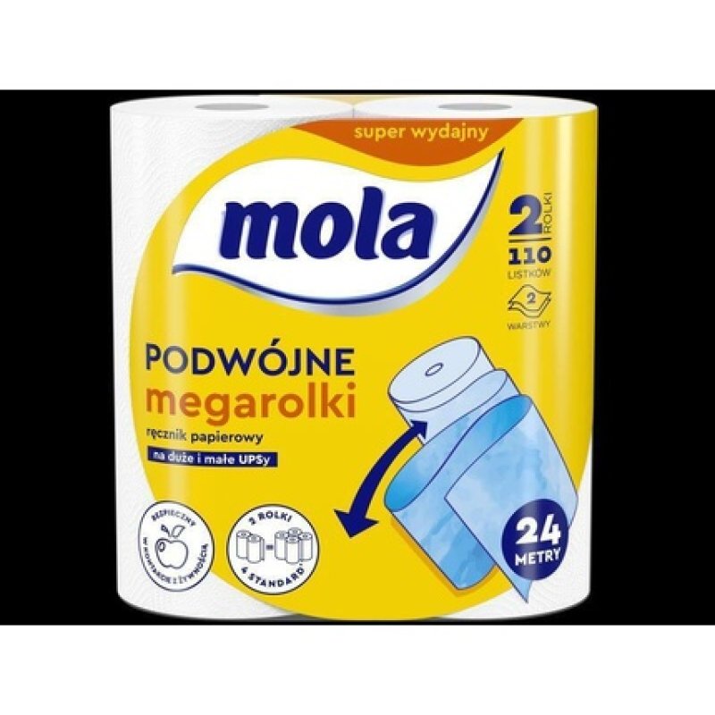 Metsatissue Mola A2 Double Mega Roll Paper Towel