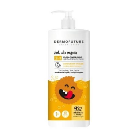 Tenex 3 In 1 Kids Washing Gel Cookie Flavors 500ml