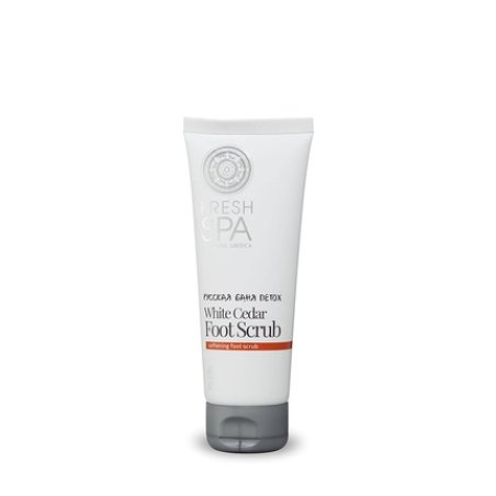 Natura Siberica White Cedar Foot Softening Scrub Ruska Bania Detox