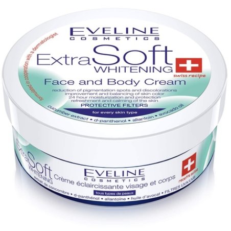 EVELINE EXTRA SOFT Bleaching Face and Body Cream 200ml