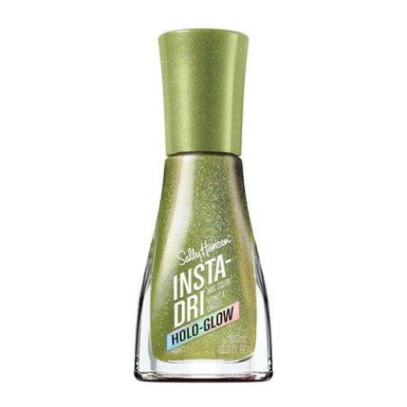 Sally Hansen Insta-Dri Holo-Glow Limelight Nail Polish - Easy to Use