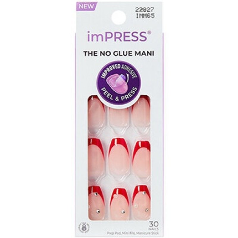 Kiss My Face Impress Nails Happy World Selfadhesive Nails 30 Pieces