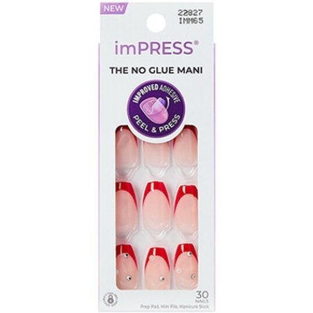 Kiss My Face Impress Nails Happy World Selfadhesive Nails 30 Pieces