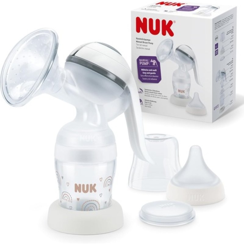 Nuk Manual Breast Pump and Perfect Match Baby Bottle